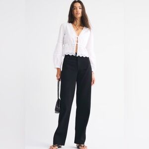 Abercrombie & Fitch Black High Rise Jeans